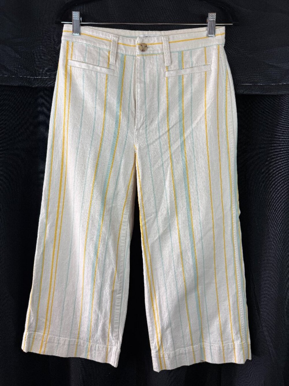 Madewell Emmett Wide-Leg Crop Pants (Size 27p)